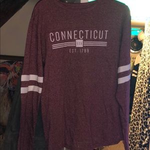 Connecticut football style shirt
